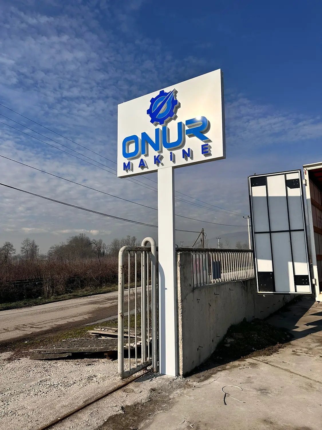 Kutu Harf & Totem Tabela 2 akçakoca düzce most reklam
